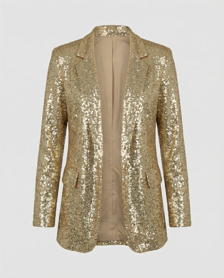 Glitter jacka dam sequins