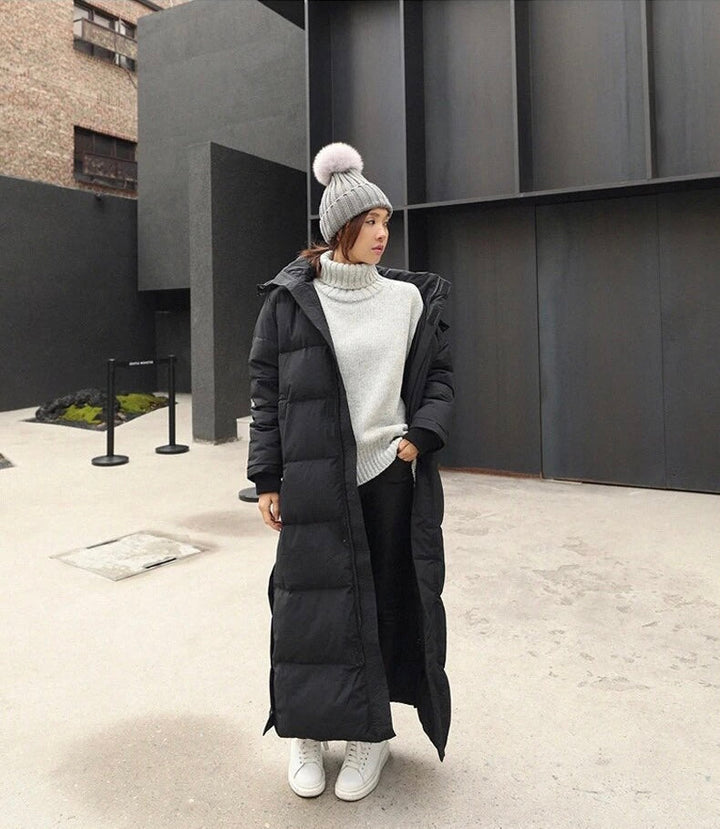 | pufferjacka dam - modeable vinterjacka