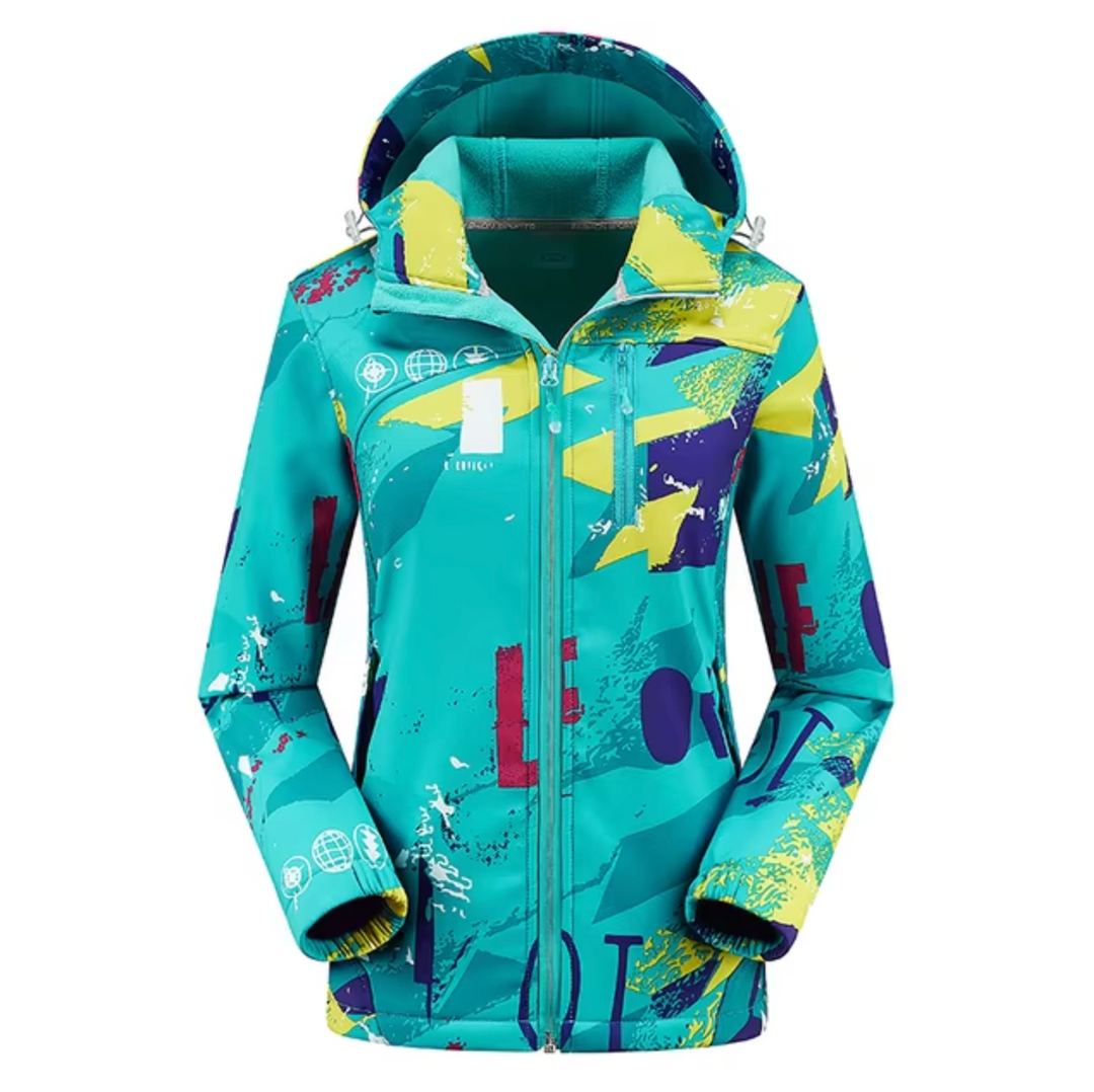 Multifunctional Vattentät Softshell Vinter Jacka med Huva