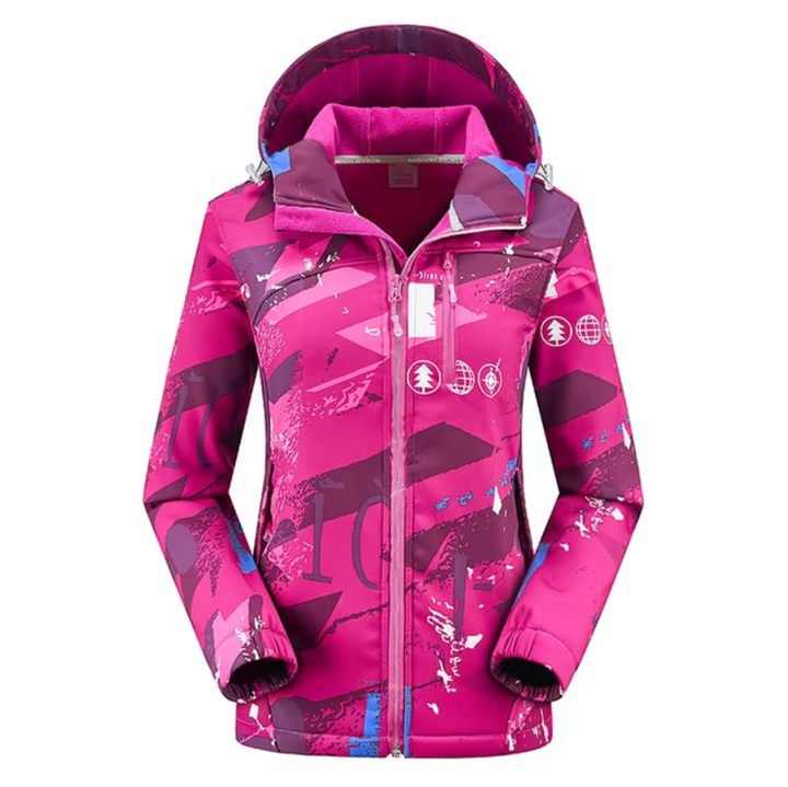 Multifunctional Vattentät Softshell Vinter Jacka med Huva
