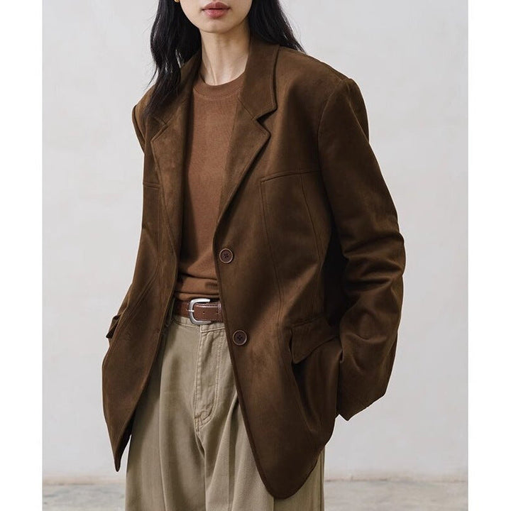 Dam elegant och avslappnad oversize blazer Drune