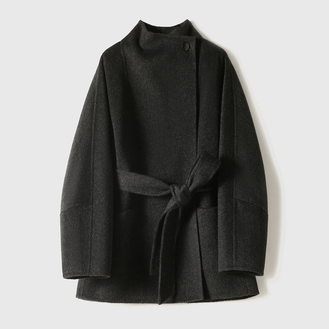 Dam elegant och stilren Wrap jacka Drune