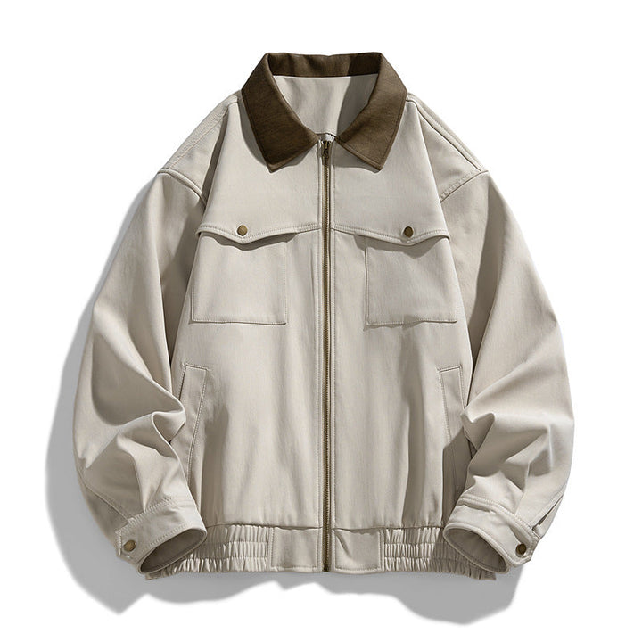Herr Modern Nylon Jacka med Fickor