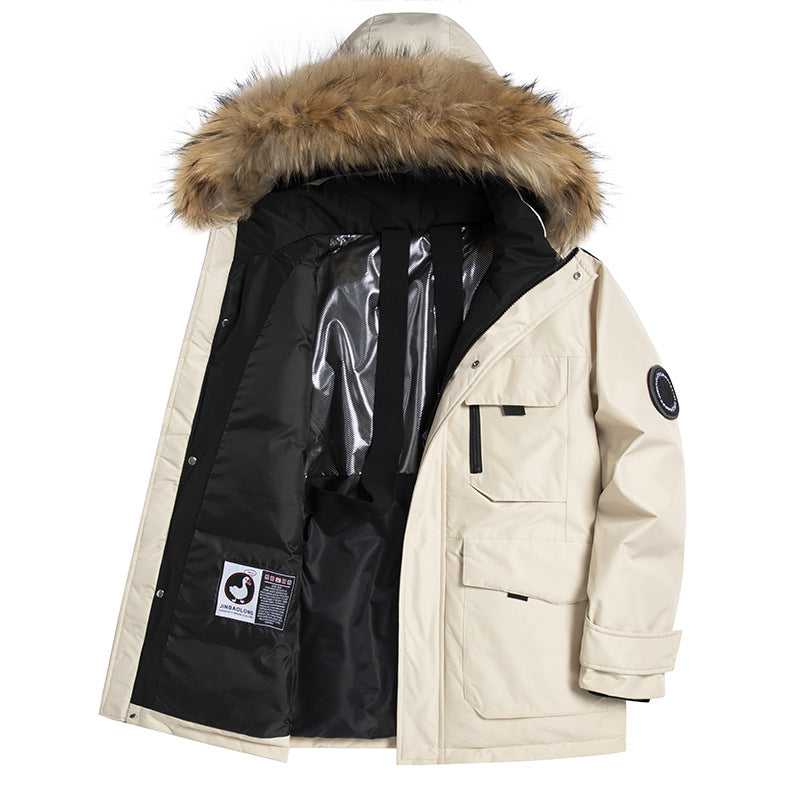 Dam modern vinter parka