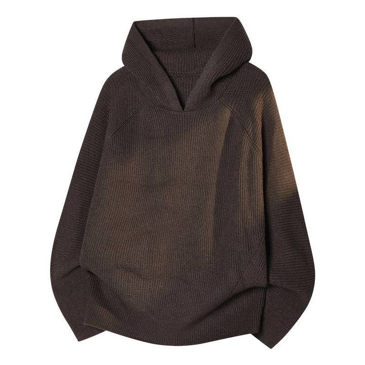 Herr Modern Oversized Luvtröja med Textured Design