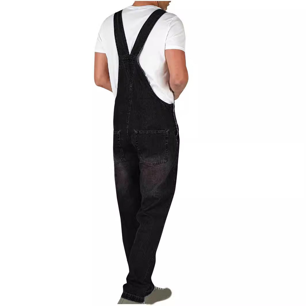 Herr overalls robust med justerbar straps