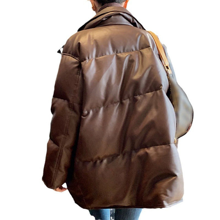 Dam Fashion kviltad jacka med hög krage 1789269028