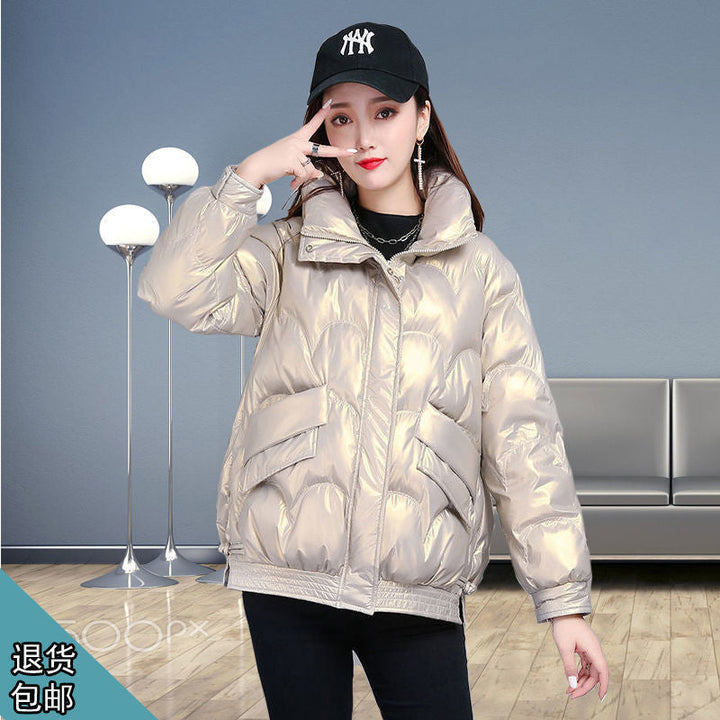 Dam Glansig Dunjacka