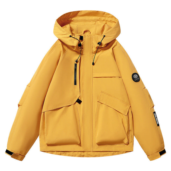 Dam Utility softshelljacka med huva, vattenavvisande Membrane och Multifunction fickor