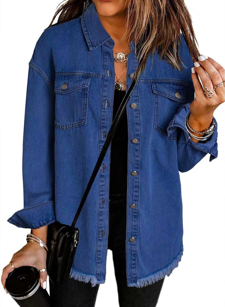 Denim Skjorta Jacka