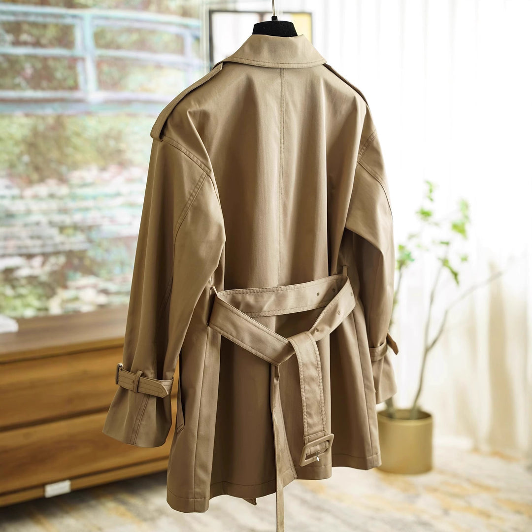 Dam elegant och avslappnad trenchcoat Drune