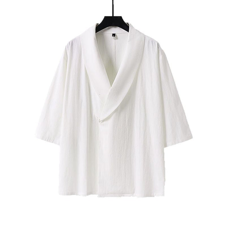 Dam oversize Kimono blazer med shawl krage