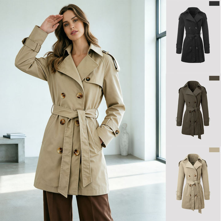 Dam Klassisk Trenchcoat