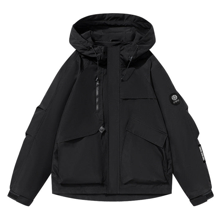Dam Utility softshelljacka med huva, vattenavvisande Membrane och Multifunction fickor