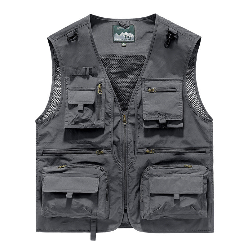 Unisex Multifunctional Fishing Väst