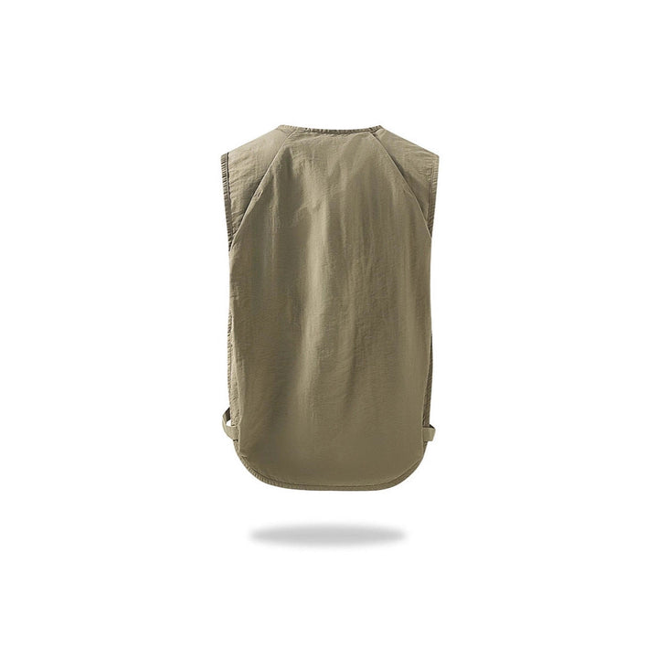 Unisex lätt utilityväst med Mesh Back och Multiple framfickor