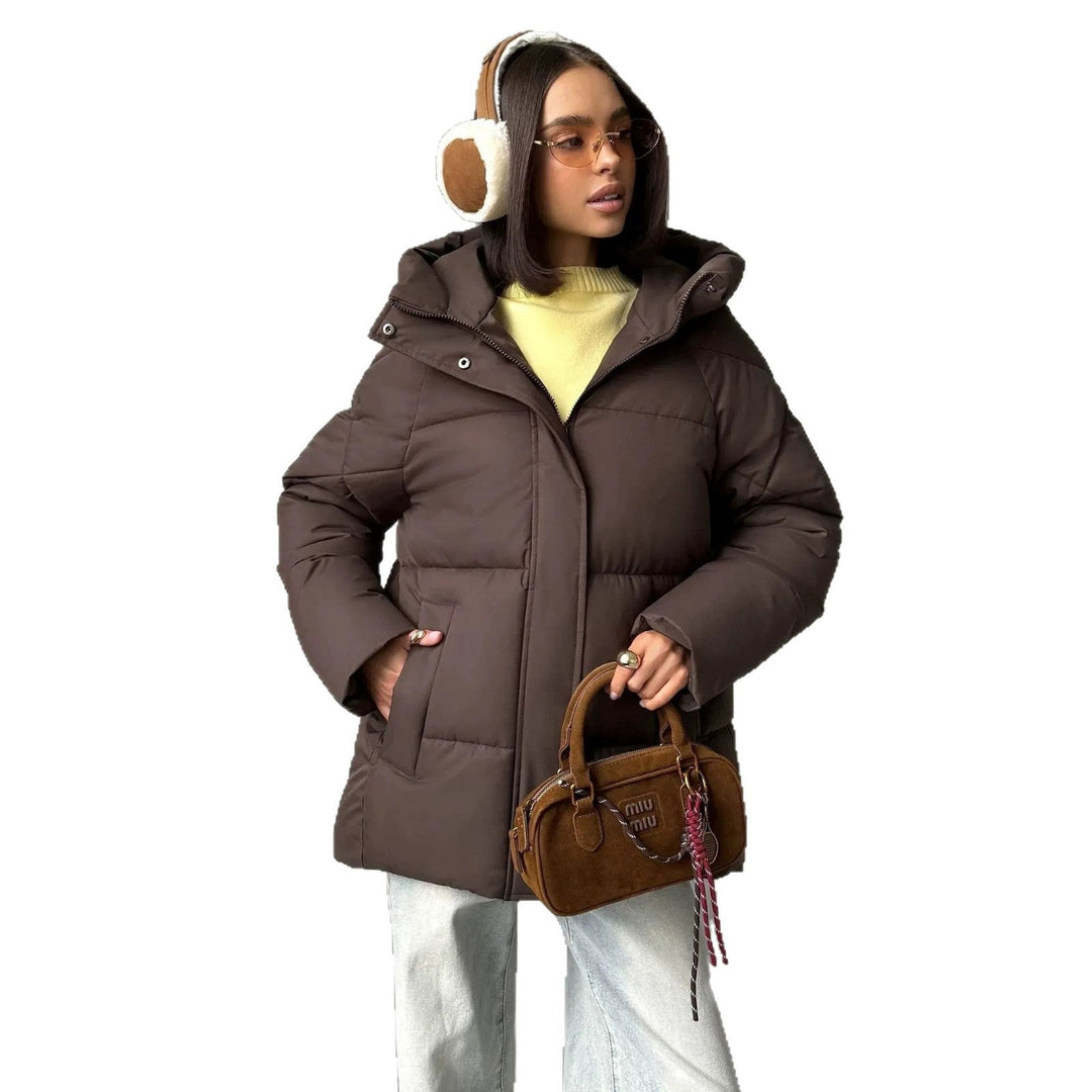 Dam modern oversized dunjacka