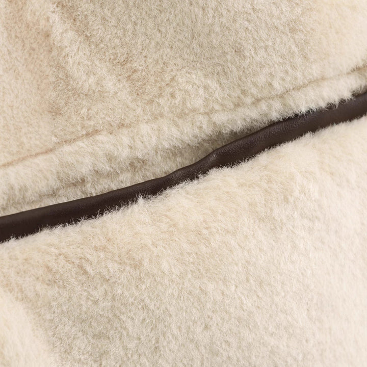 Dam Kort Skärning Teddy Kappa med Toggle Closures