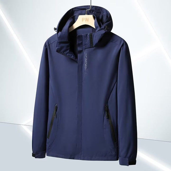 Herr softshell utomhusjacka