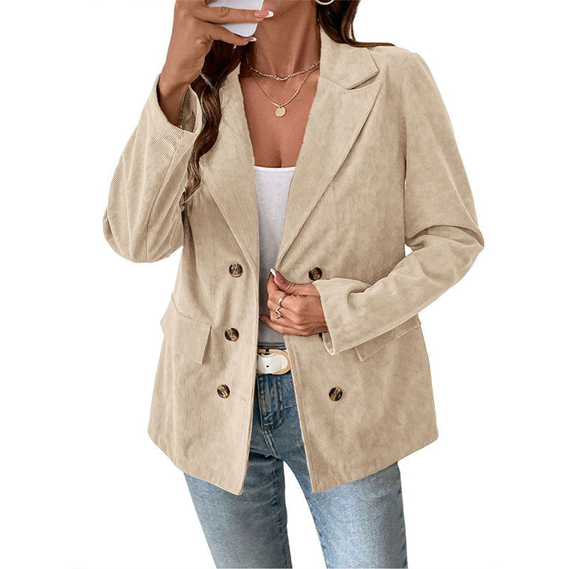 Dam Fashion avslappnad manchester blazer