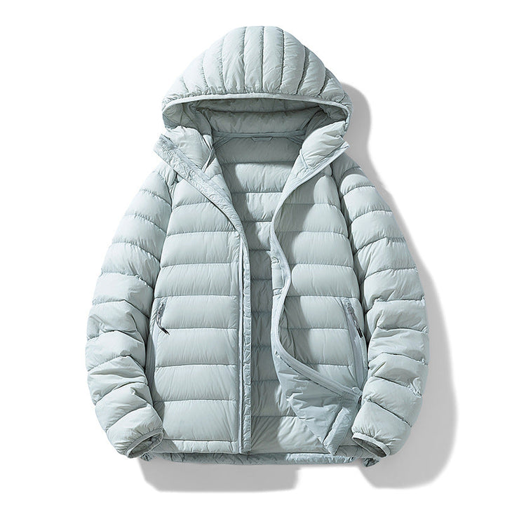 Dam Lätt Gesteppte Kapuzen‑steppjacke med Thermoisolierung