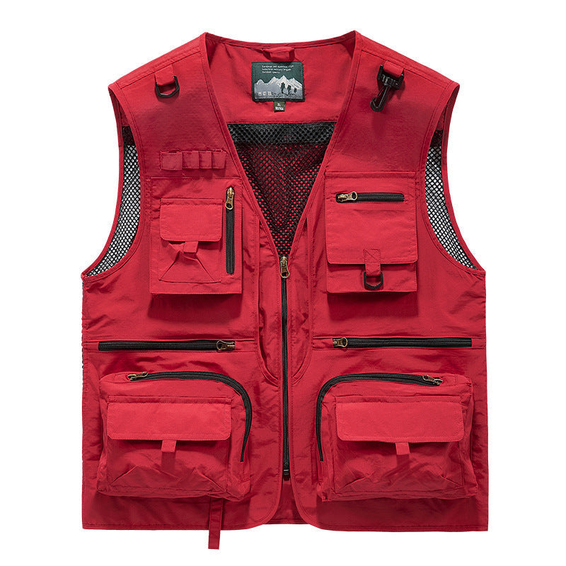 Unisex Multifunctional Fishing Väst