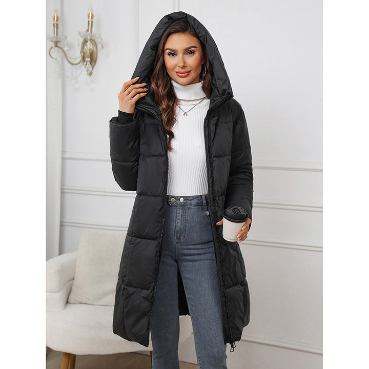 Dam nan skräddad lång puffer med vindtät membrane, warming värmande fyllning och extended back section