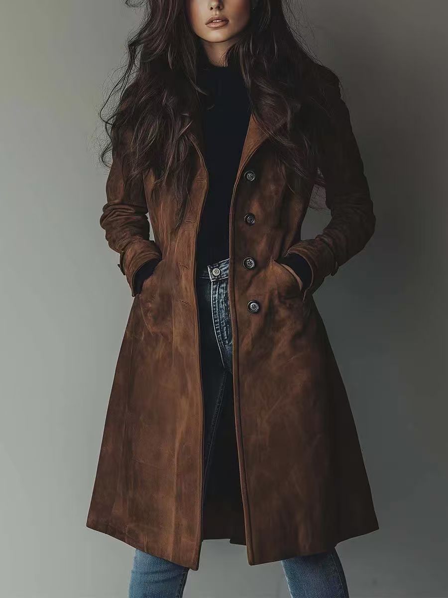 Dam Elegant och Snygg Trenchcoat