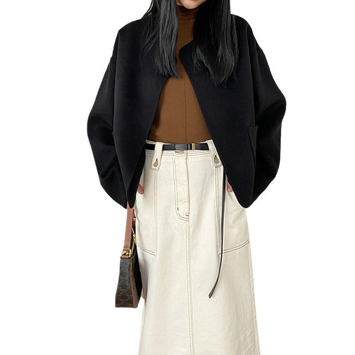 Dam Cozy och elegant oversize jacka