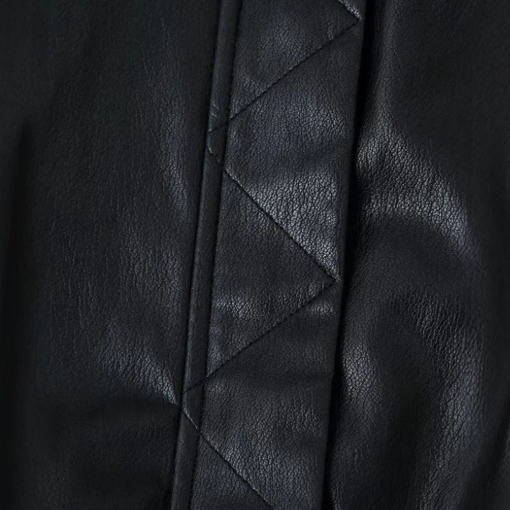 Dam Kort Blouson Jacka Gjord av Woven Fabric med Ståkrage, Elastic Fåll, och Fin Check Design