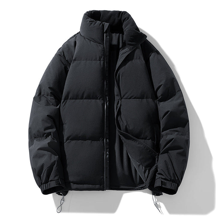 Dam Wattierte Steppjacke med Hohem Krage och Teddyfutter