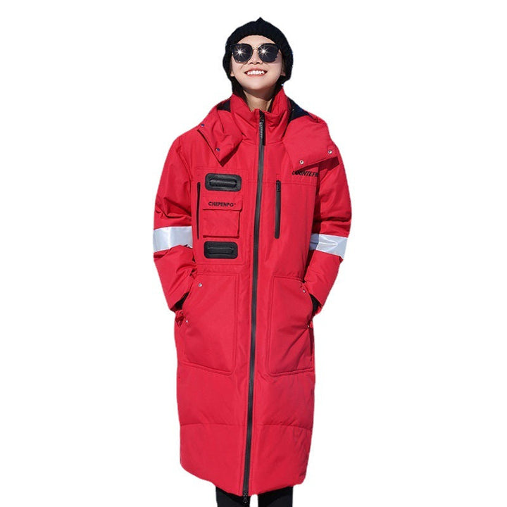 Herr Warming Vattentät Vinter Parka med Huva och Reflective Detaljer
