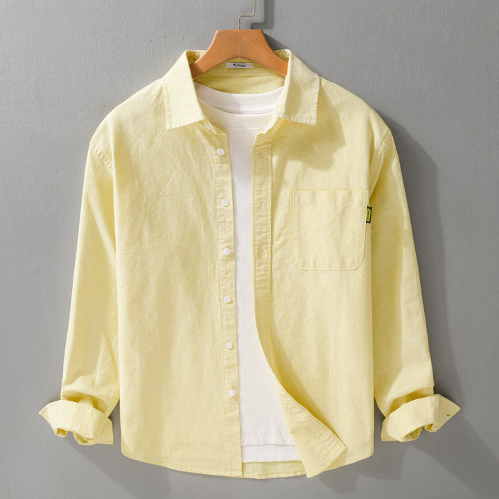 Dam lätt bomull Overshirt med Kent krage, Patch Chest ficka och Relaxed passform