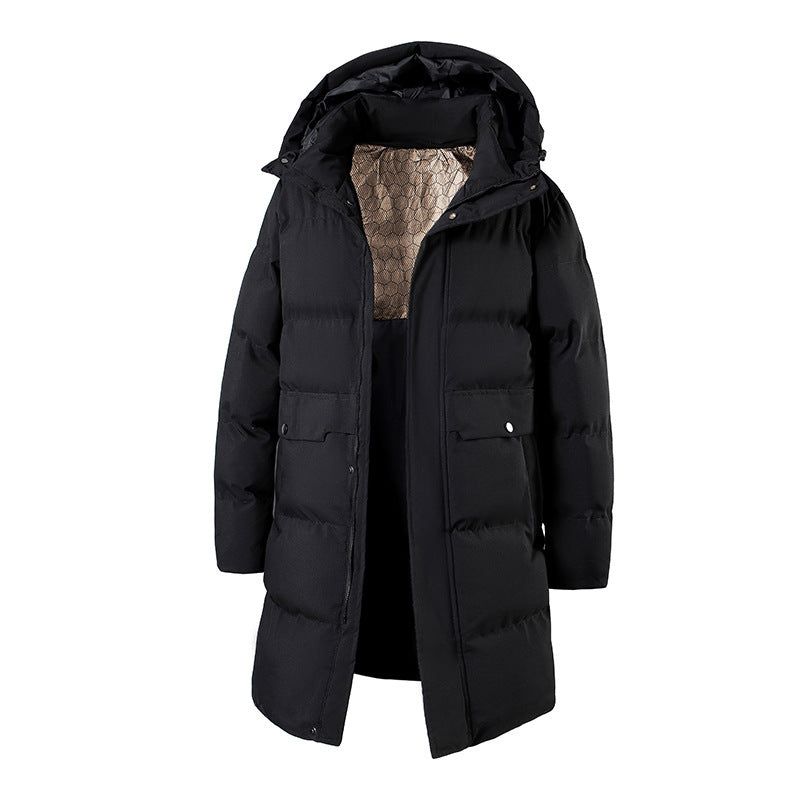 Dam Lång-Sleeved Isolerad Quiltad Jacka