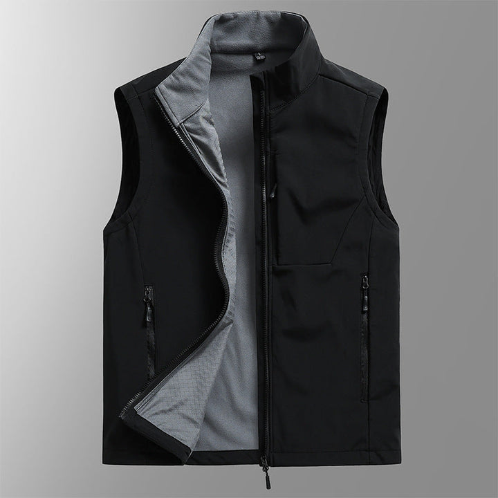 Herr Multifunktionell Softshell Väst