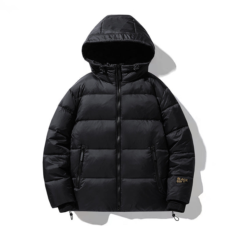 Herr Termisk Parka med Reflective Termisk Foder och Carrying Straps