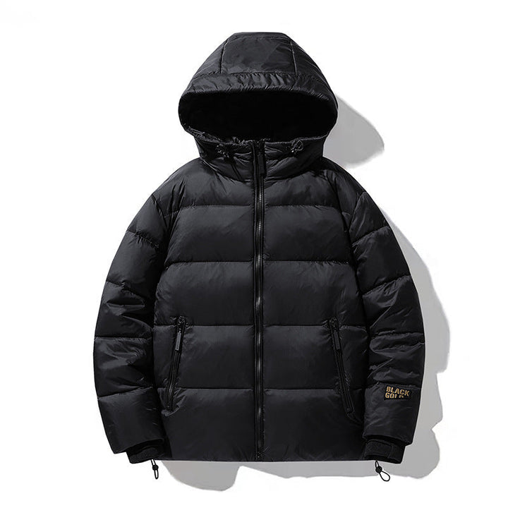 Herr Termisk Parka med Reflective Termisk Foder och Carrying Straps