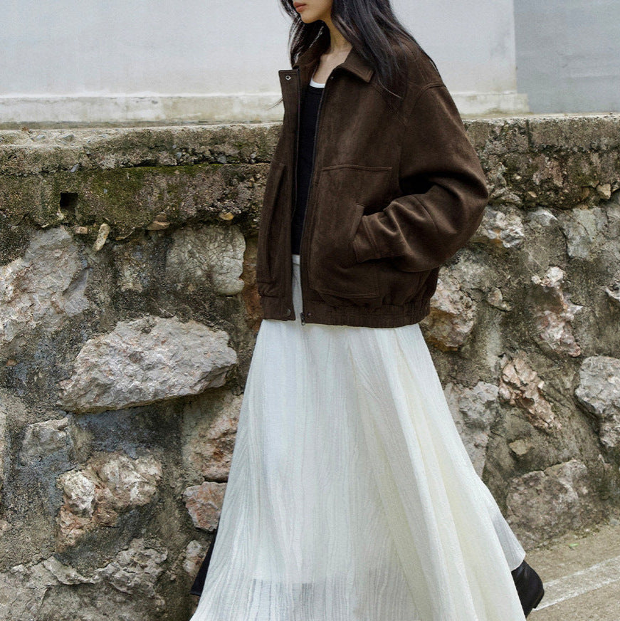 Dam stilren oversize jacka