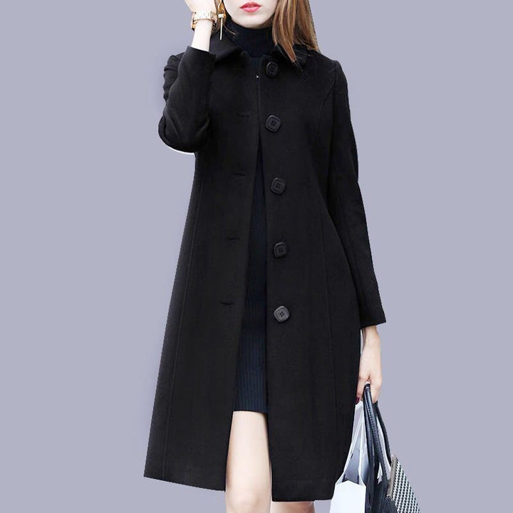 Dam Single Breasted Vinter Trenchcoat