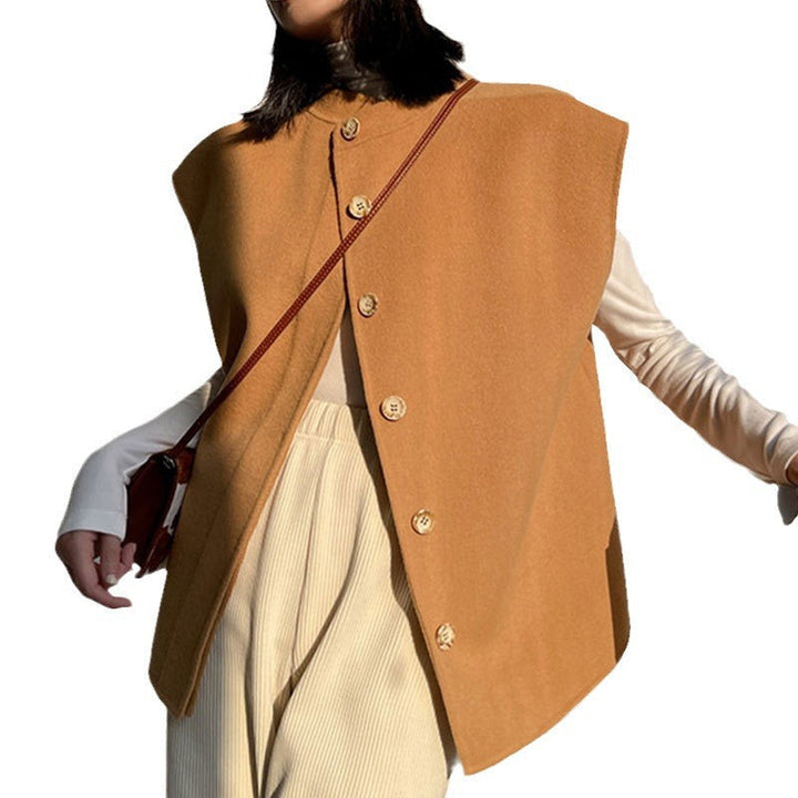 Dam modern oversize väst