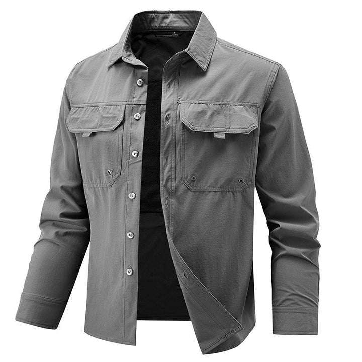 Herr Praktisk Friluftsskjortjacka