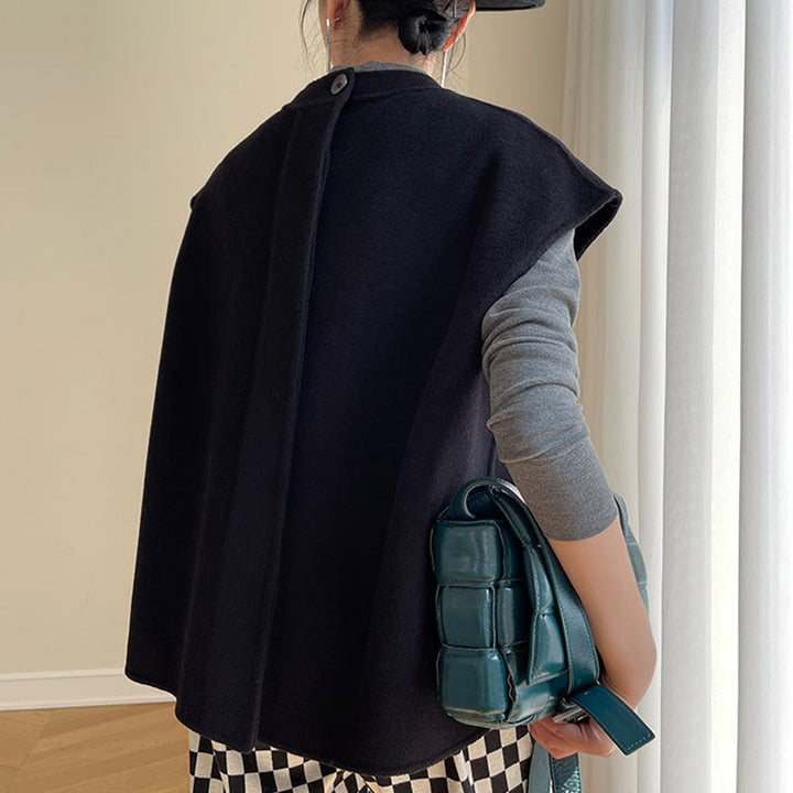 Dam modern oversize väst