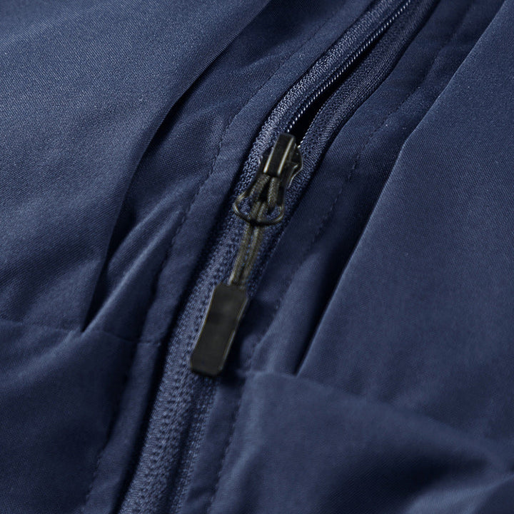 Herr Lätt Utomhus Utility Väst med Mesh Foder, Wind-Resistant Microfiber och Säker Dragkedjefickor