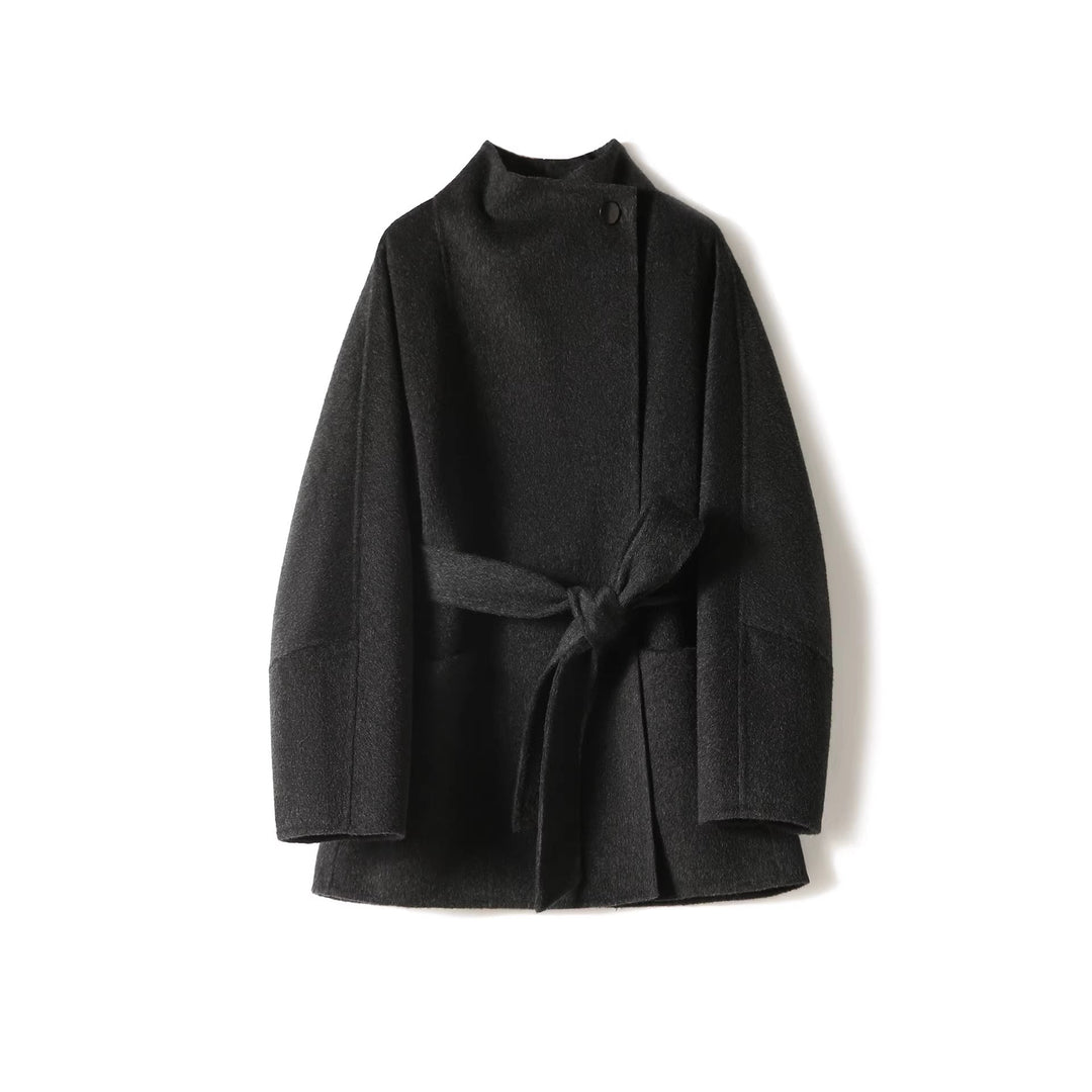 Dam elegant och stilren Wrap jacka Drune