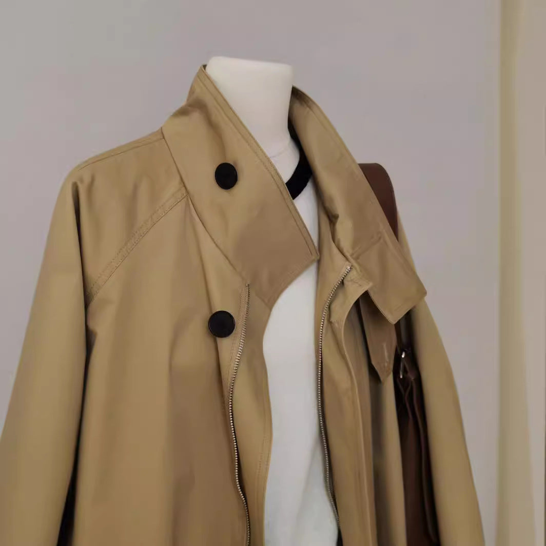 Dam avslappnad oversize Utility jacka