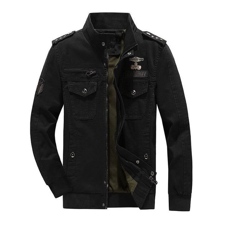 Herr Vattenavvisande Utility Parka med Teddyfoder, Huva, och Multifunction Fickor