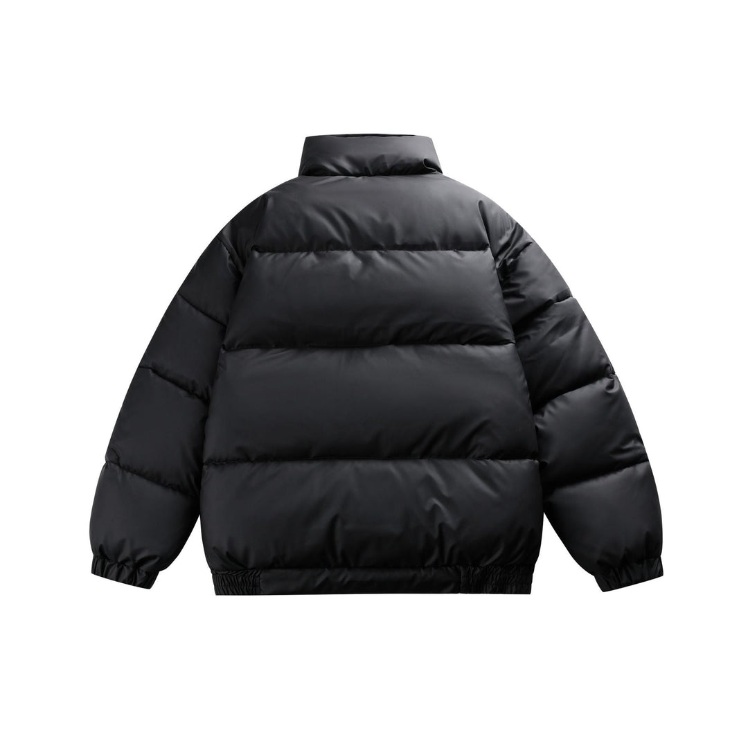 Dam Isolerad Oversized Quiltad Jacka med Hög Ståkrage