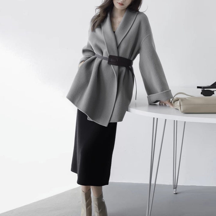Dam stilren och elegant Wrap jacka