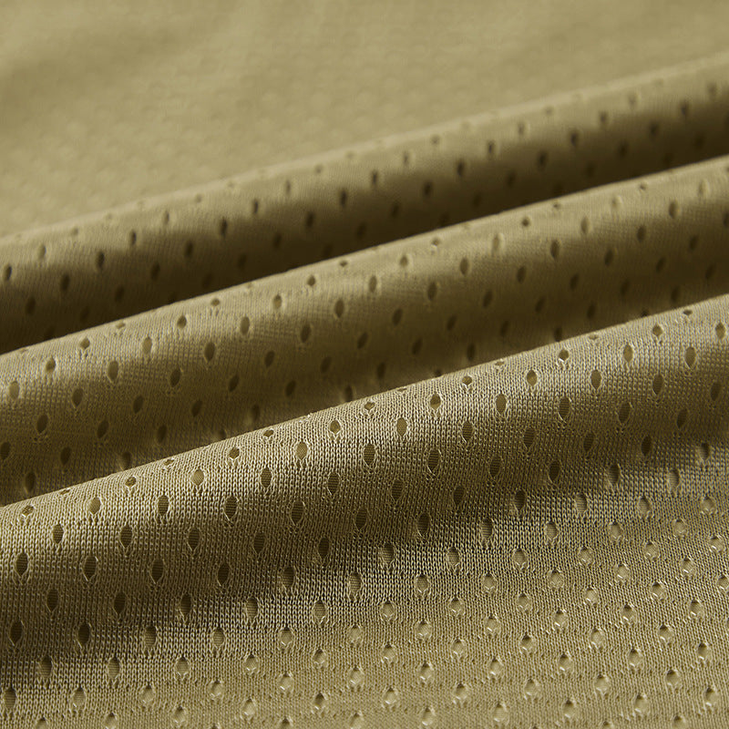 Herr Utility Väst med Multifunctional Fickor, Andningsbar Mesh Foder, och Stående Krage