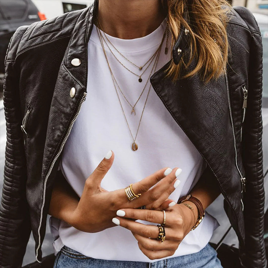 Dam Fashion bikerjacka
